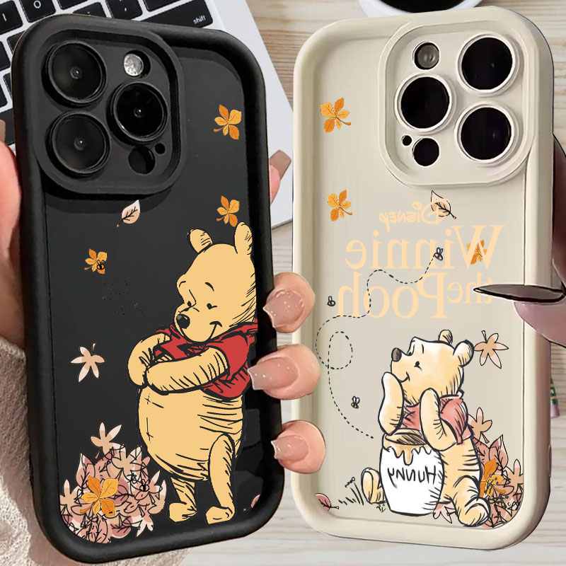 Phone Accessories List - Autumn Winnie The Pooh Leaves Case
