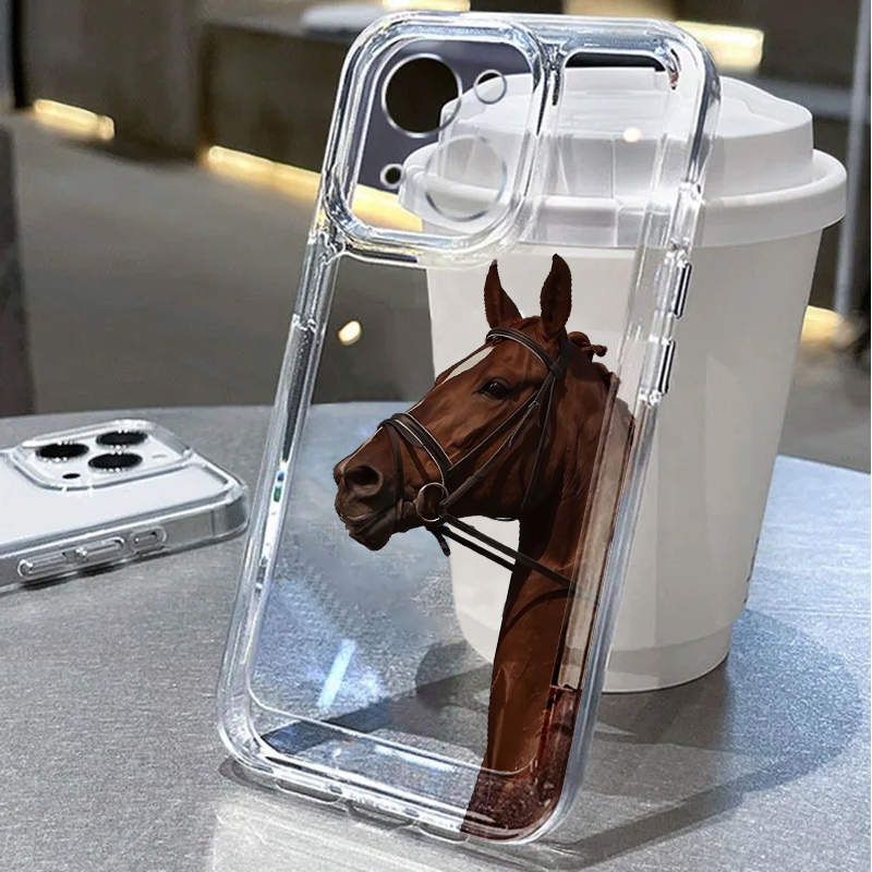 Phone Accessories List - Animal Horse Soft Phone Cover Case