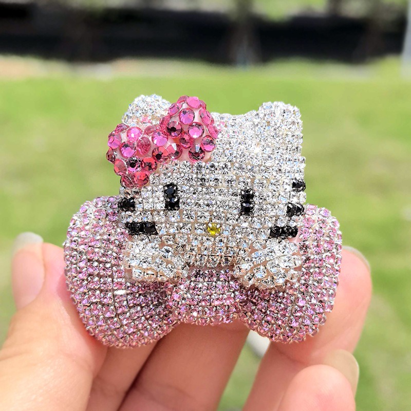 Phone Accessories Wholesale In China - Hello Kitty Headstring Accessories Exquisite Diamond