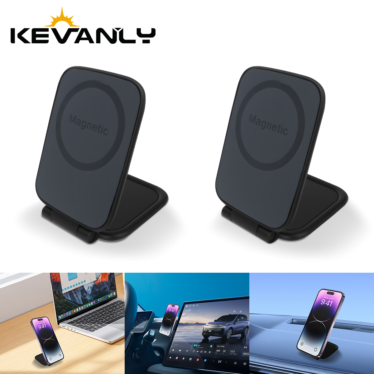 Phone Accessories Items - Universal Ultrathin Car Magnetic Mobile Phone
