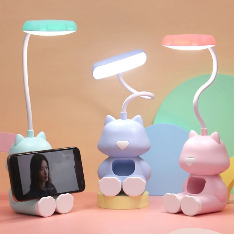 Creative Led Study Desk Lamp w - Phone Accessories For Boys บทวิจารณ์และราคา