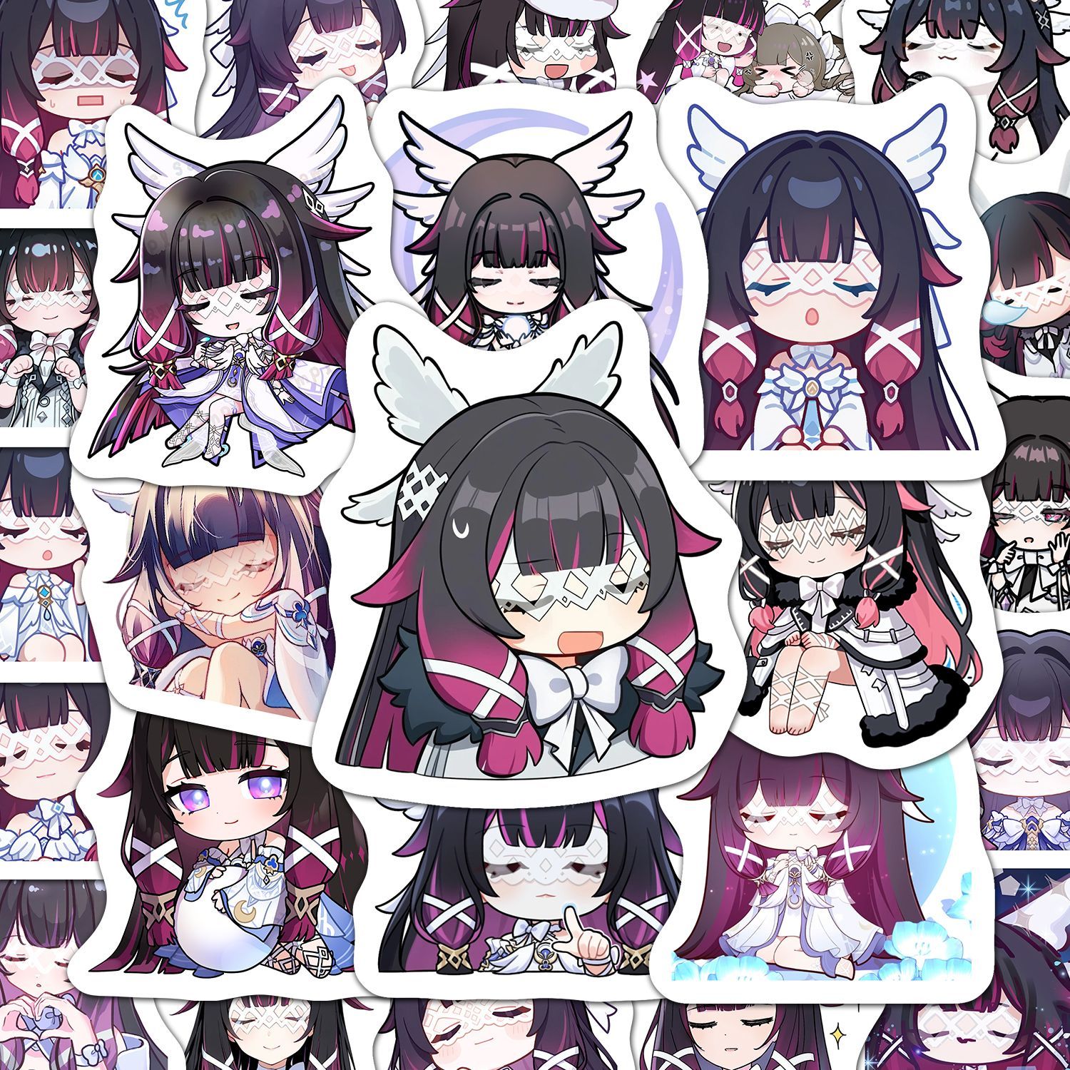 60Pcs Genshin Impact Columbina - Phone Accessories China บทวิจารณ์และราคา