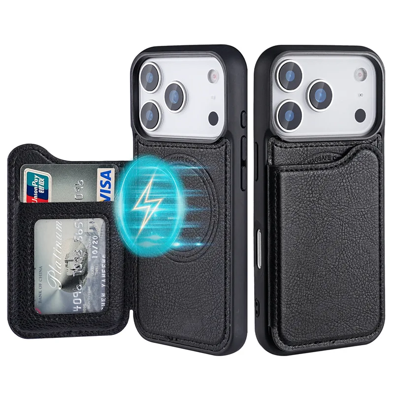 For Magsafe Magnetic Flip Leat - Phone Accessories Hippers บทวิจารณ์และราคา