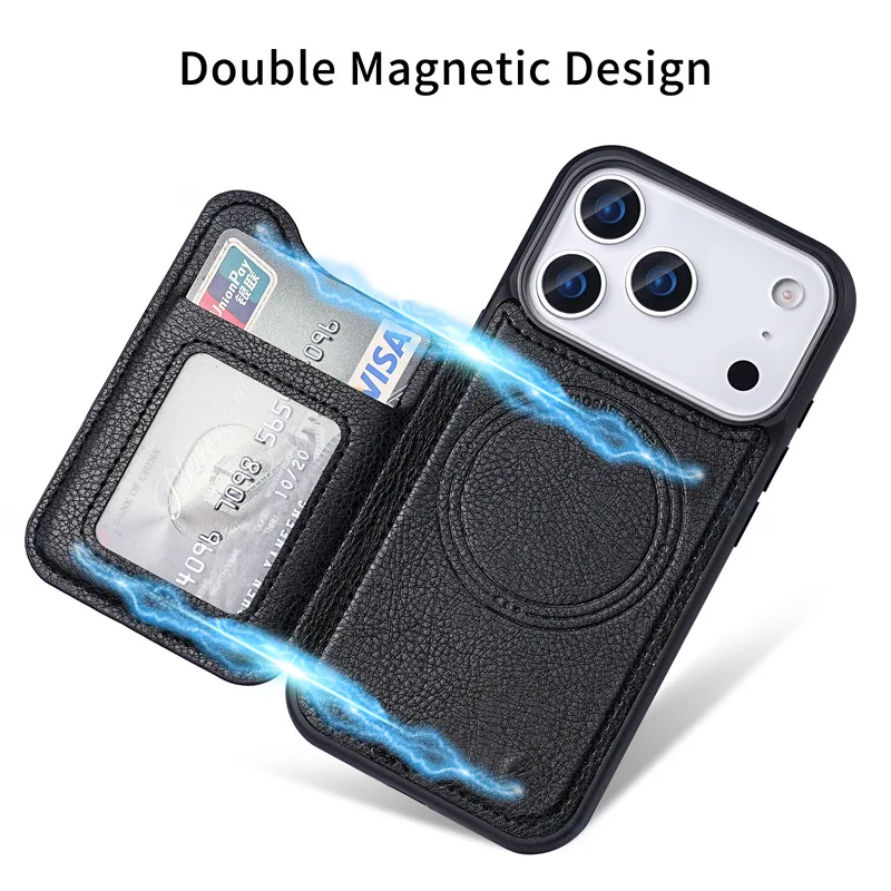 For Magsafe Magnetic Flip Leat - Phone Accessories Hippers บทวิจารณ์และราคา