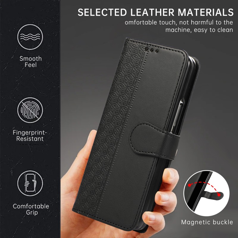 Leather Flip Phone Case for Sa - Phone Accessories Hippers บทวิจารณ์และราคา