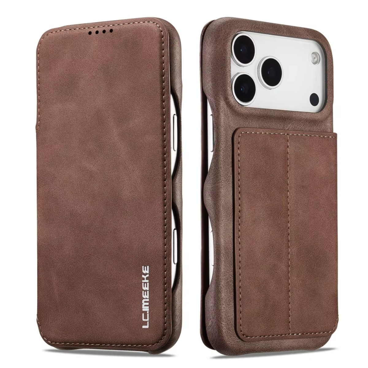 Leather Wallet Magnetic Flip C - Phone Accessories Hippers บทวิจารณ์และราคา