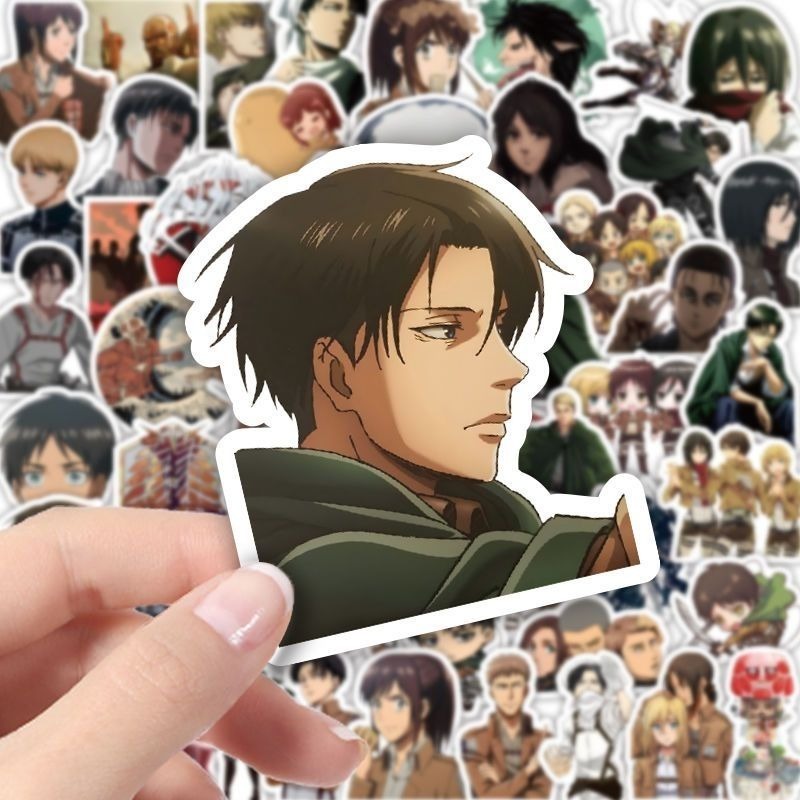 60Pcs Attack on Titan Anime St - Phone Accessories Items บทวิจารณ์และราคา
