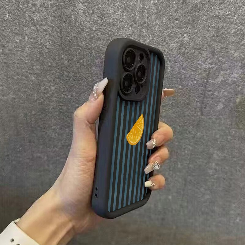 Striped Lemon Slice Pattern Ph - Phone Accessories List บทวิจารณ์และราคา