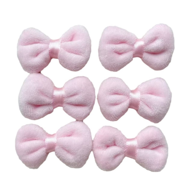 10pcs Pink Plush Bow Fabric Su - Phone Accessories Wholesale In China บทวิจารณ์และราคา