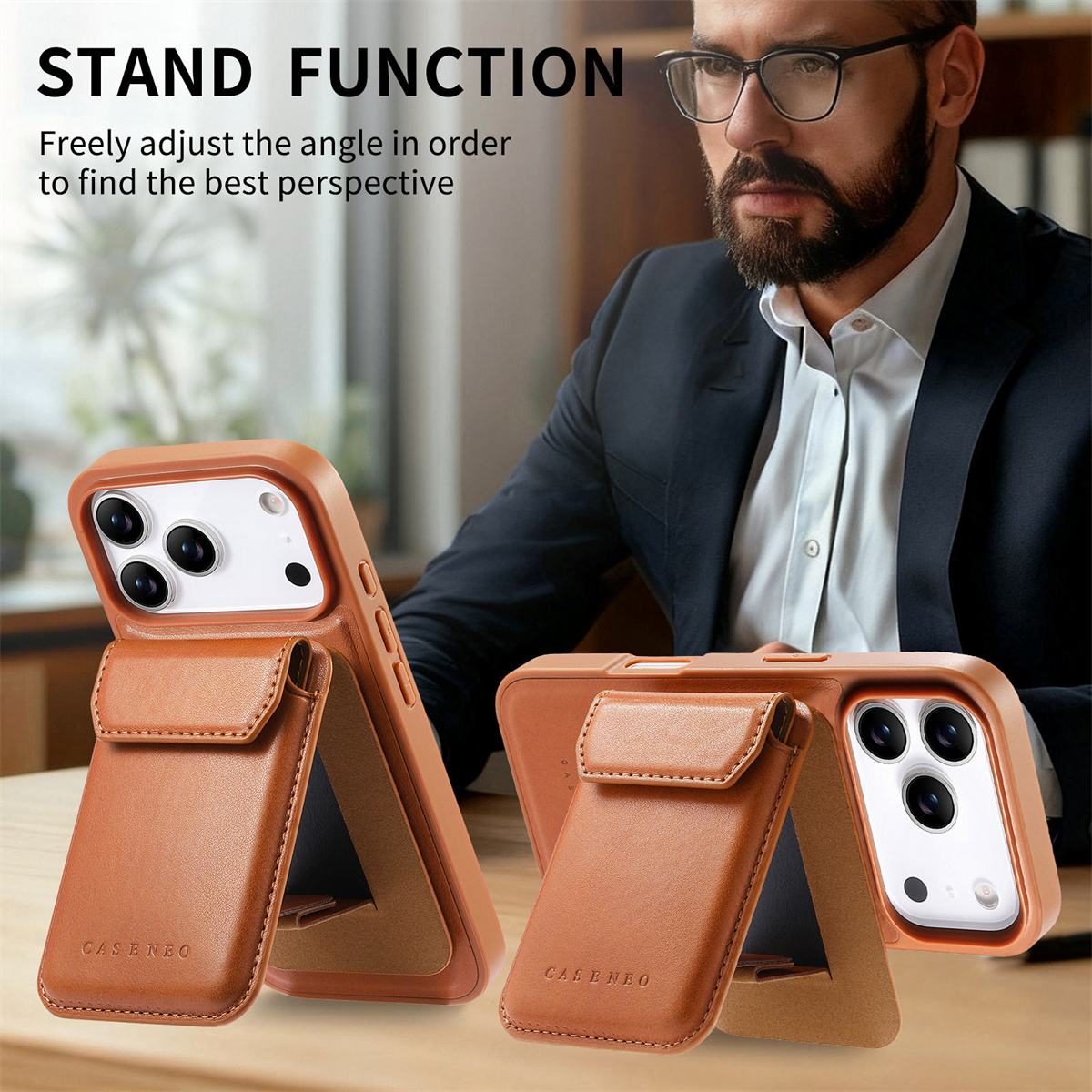Detachable Magnetic 2 in 1 Lea - Phone Accessories Hippers บทวิจารณ์และราคา