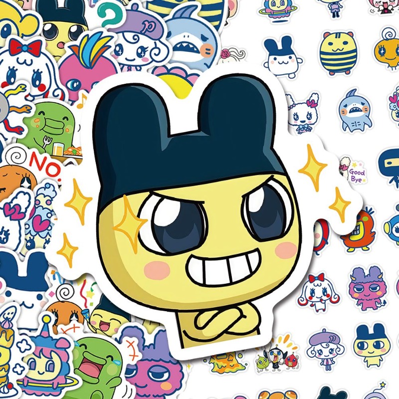 Japanese Tamagotchi Stickers E - Phone Accessories Items บทวิจารณ์และราคา