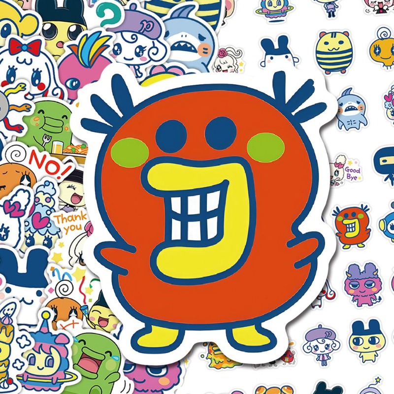 Japanese Tamagotchi Stickers E - Phone Accessories Items บทวิจารณ์และราคา