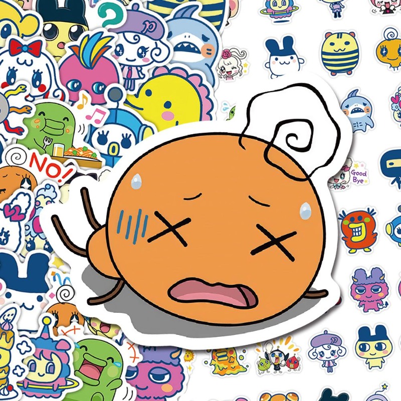Japanese Tamagotchi Stickers E - Phone Accessories Items บทวิจารณ์และราคา