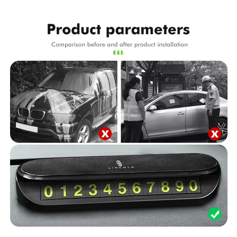 For Lincoln Parking Stop Sign  - Phone Accessories Flyer บทวิจารณ์และราคา