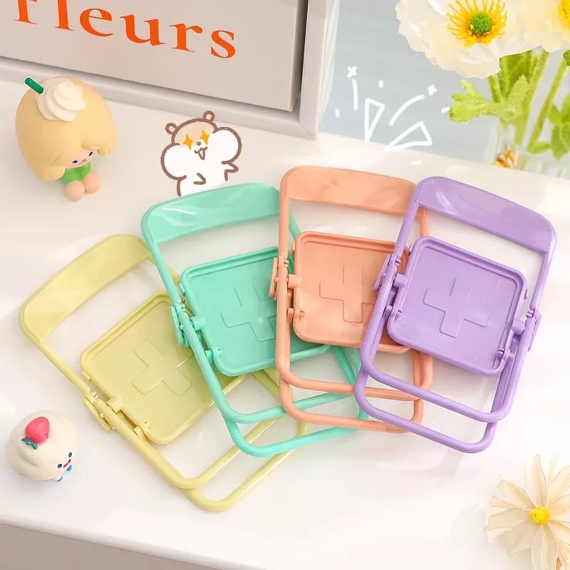 Cute Chair Phone Holder Stand  - Phone Accessories Items บทวิจารณ์และราคา