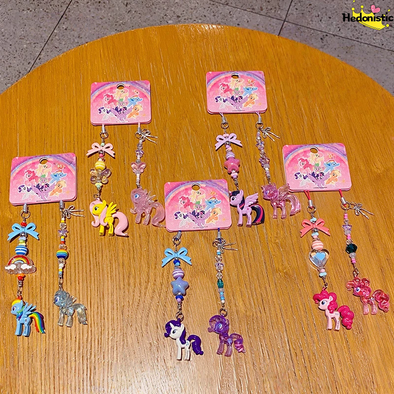 Cute Mini Pony Cartoon Bead St - Phone Accessories China บทวิจารณ์และราคา