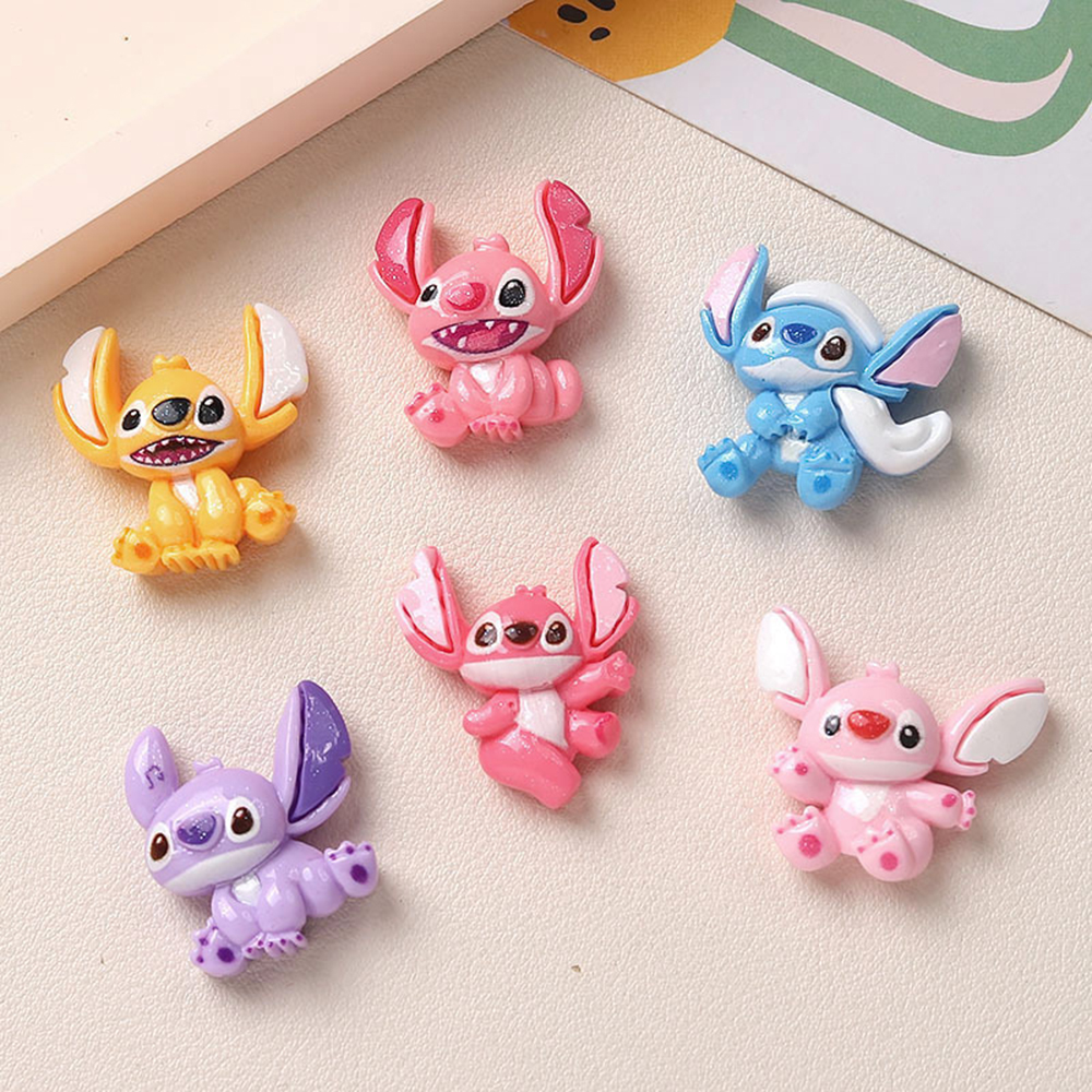 6pcs/lot Stitch Resin Hair Cli - Phone Accessories Wholesale In China บทวิจารณ์และราคา