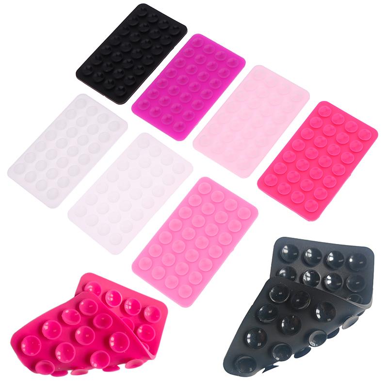 1PC Double Sided Silicone Suct - Phone Accessories Items บทวิจารณ์และราคา