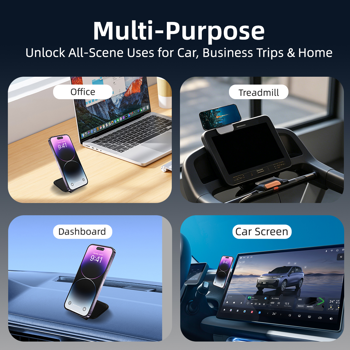 Universal Ultrathin Car Magnet - Phone Accessories Items บทวิจารณ์และราคา
