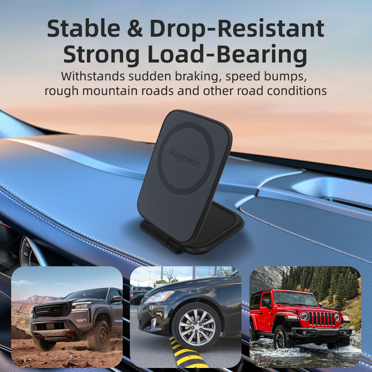 Universal Ultrathin Car Magnet - Phone Accessories Items บทวิจารณ์และราคา