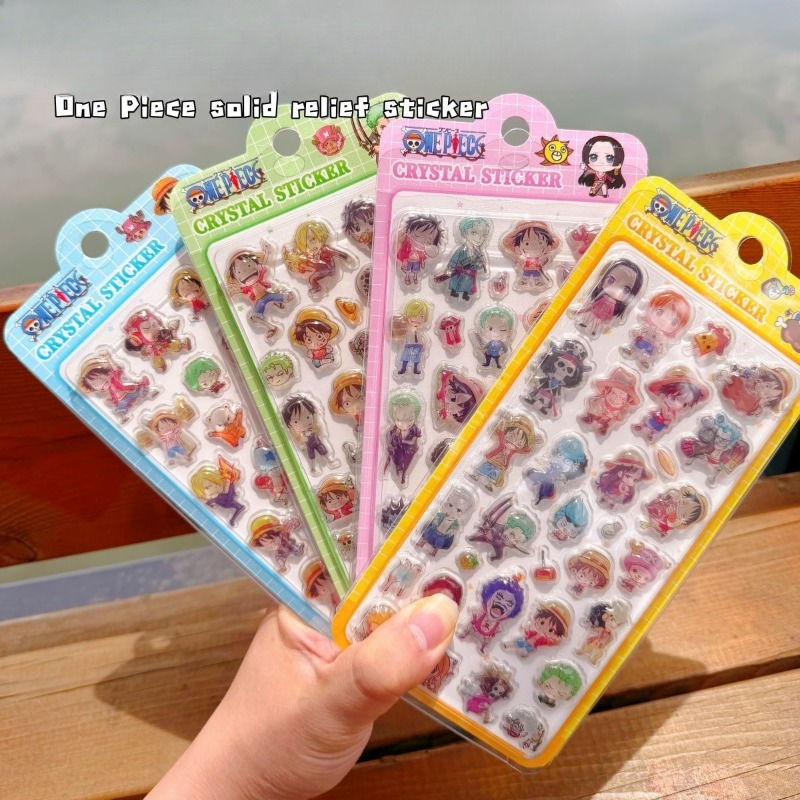 One Piece Relief Sticker Monke - Phone Accessories China บทวิจารณ์และราคา