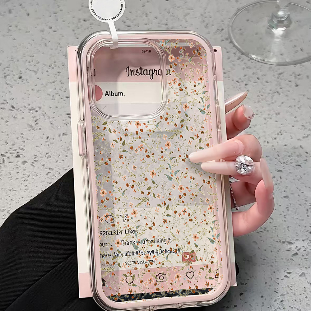 Wildflowers Clear Phone Case F - Phone Accessories List บทวิจารณ์และราคา