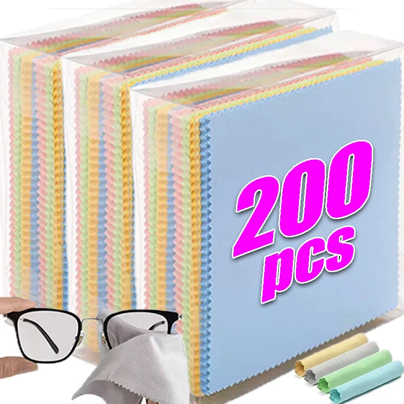 Square Glasses Cleaning Cloth  - Phone Accessories Wholesale In China บทวิจารณ์และราคา