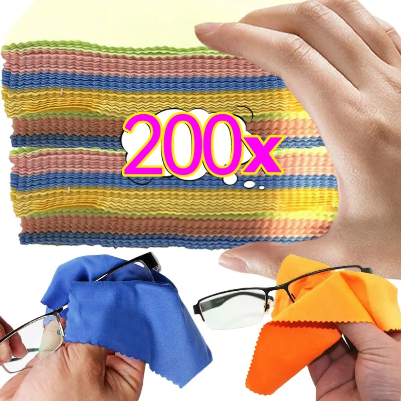 Square Glasses Cleaning Cloth  - Phone Accessories Wholesale In China บทวิจารณ์และราคา