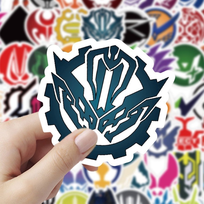 60 Sheets Kamen Rider Logo Sti - Phone Accessories Items บทวิจารณ์และราคา